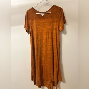 Orange Carly Lularoe Dress (size M)